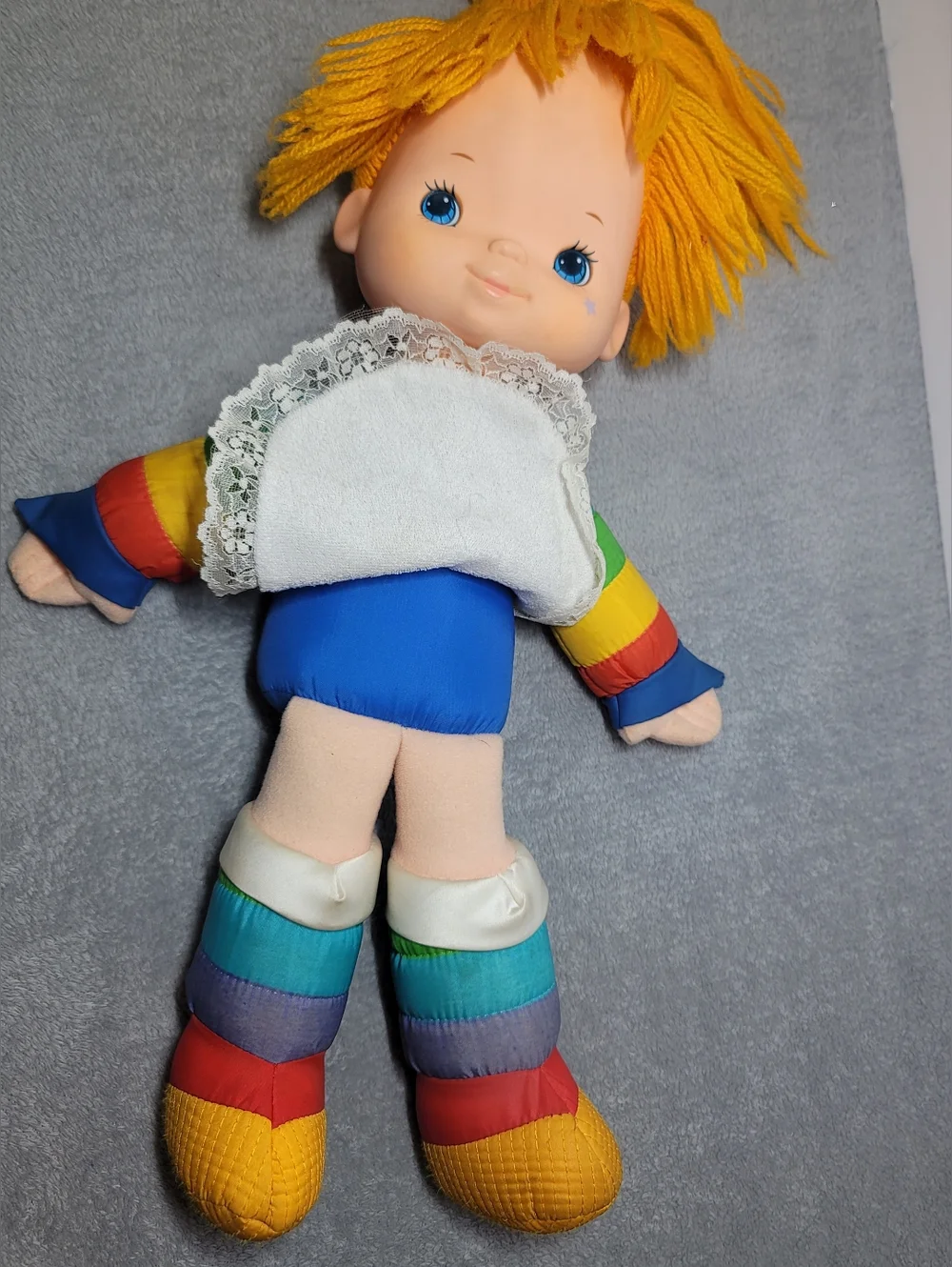 Vtg 80’s Rainbow Brite 18” Plush Doll Hallmark Mattel Original 1983 1st Release
